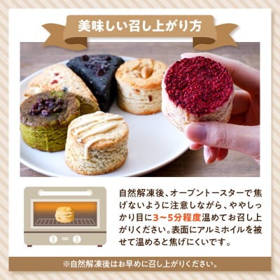 ヴィーガンスコーン6種類詰合せセット そらいろ Berry Farm提供 東根市　hi094-001