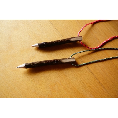 ラ・フランス小枝えんぴつ 山形県 東根市 木の工房エヌ・ワークス　hi048-020