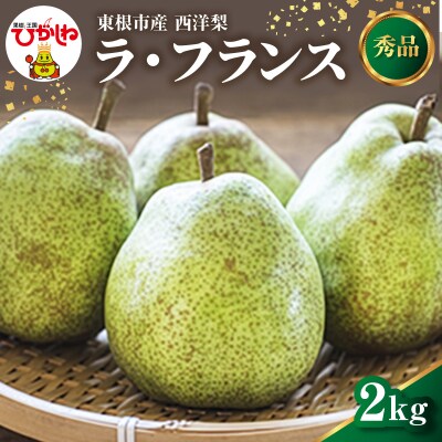 【2026年産】 西洋梨 ラフランス 2kg 安達農園提供 hi037-016-r8