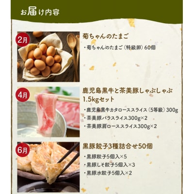 【全6回】南九州まんぞく定期便 ハーフ