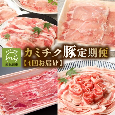 【全4回】鹿児島県産 カミチク豚 定期便