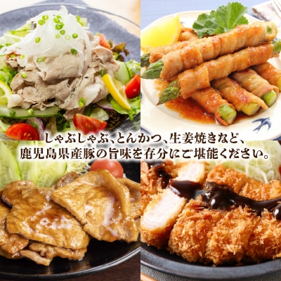 【全4回】鹿児島県産 カミチク豚 定期便