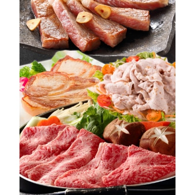 【全3回】かごしま黒豚さつまと鹿児島県産黒毛和牛 定期便