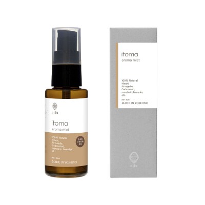 nifu オリジナル天然精油アロマミスト『itoma』 50ml×1本