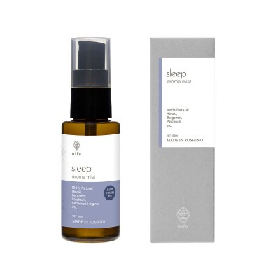 nifu オリジナル天然精油アロマミスト『sleep』 50ml×1本