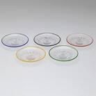 銘々皿・5色(金×銀)　川原有造作