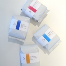 自家焙煎コーヒー200g(中挽き)・『ブレンド』『スペシャリティコーヒー』4種の詰め合わせ | ふるさと納税のお礼品