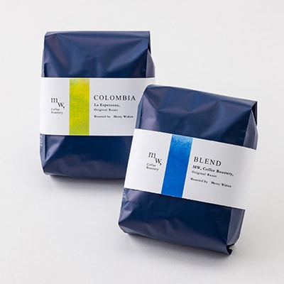 自家焙煎コーヒー200g(中挽き)・2種の詰め合わせ
