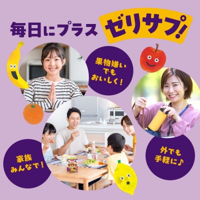 ゼリーdeサプリ まいにち果物+鉄 × 5個セット