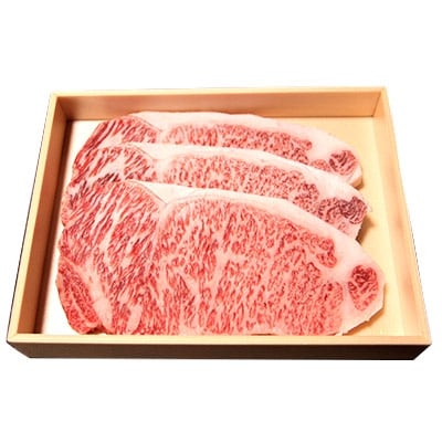 山形牛黒毛和種　ステーキ3枚 600g