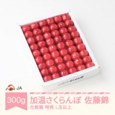 早出しさくらんぼ(佐藤錦/化粧箱入)L玉以上300g