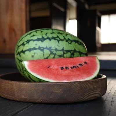 JAみちのく村山産 小玉すいか 品種おまかせ A品4Lサイズ(2玉入)
