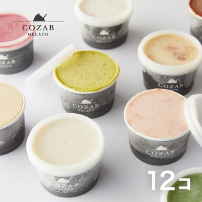コザブジェラート  おすすめ 12個 セット アイス 国産