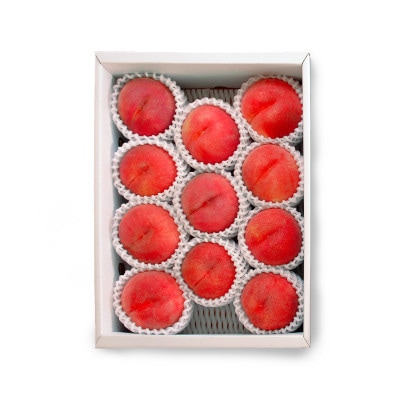 かため白桃おまかせ 桃 品種おまかせ 約3kg(8-16玉)