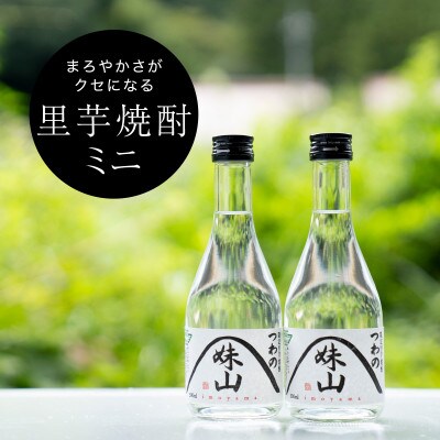 特産のとろりとしてねばりけのある里芋でつくった里芋焼酎【ミニ(300ml)×2本セット】