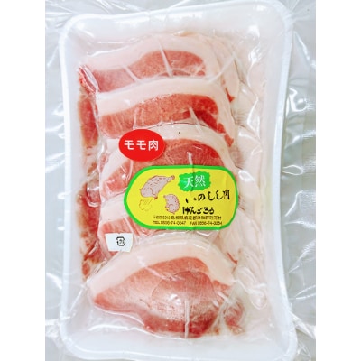 【人気のジビエ】イノシシ肉スライス1kg　(250g×4パック)