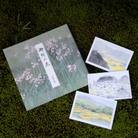 【数量限定】画家、安野光雅が描いた『御所の花』とポストカード