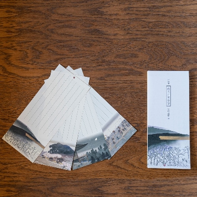 【数量限定】画家、安野光雅のオリジナル一筆箋4冊セット