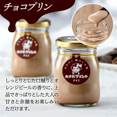 《冬季限定》あきたプリン亭 なめらか&チョコプリンセット 6個入り|02_apt-080601