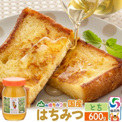 国産 はちみつ トチ 600g 山のはちみつ屋|02_bsk-060101