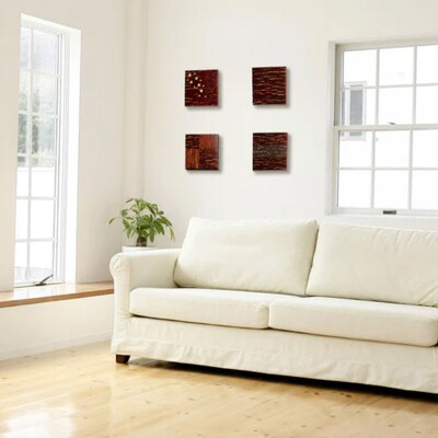 角館樺細工《あゆわら》壁掛け 桜皮細工 無地|02_kdk-460101