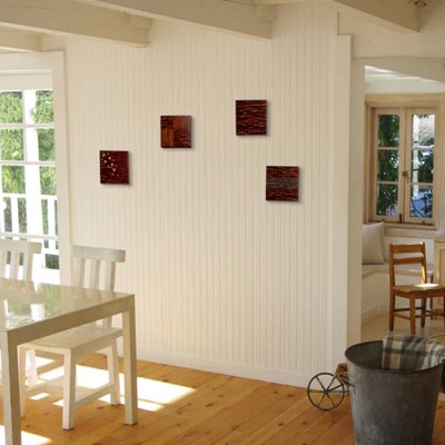 角館樺細工《あゆわら》壁掛け 桜皮細工 無地|02_kdk-460101