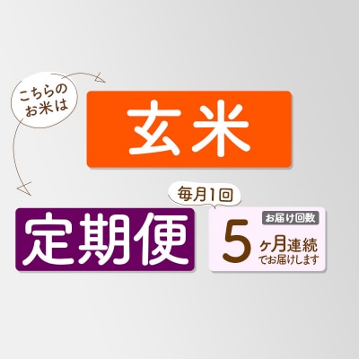 【玄米】令和7年産 新米 早期受付《定期便5ヶ月》あきたこまち5kg|02_snk-020305s