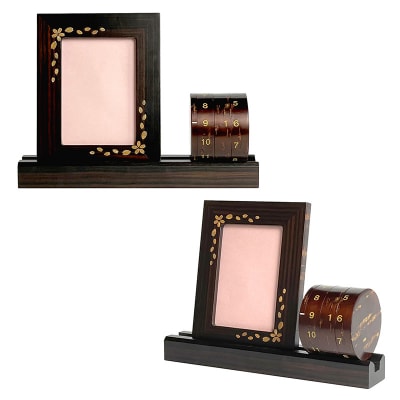 角館樺細工《冨岡商店》秋田大学×伝統工芸品 万年カレンダー【遙か】|02_kdk-572401