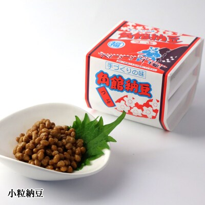 角館納豆製造所 パック納豆食べ比べ ひきわり・小粒 各3P×18個|02_knm-101801