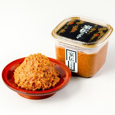 安藤醸造「家伝」つぶみそ 800g×4ヶ箱入|02_adj-090401