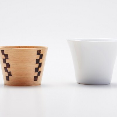 角館樺細工《冨岡商店》カップ 角柄 ツナグ|02_kdk-666601