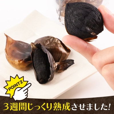 秋田県仙北市産 ジャンボ黒にんにく 500g ＜簡易包装＞|02_bkf-020501