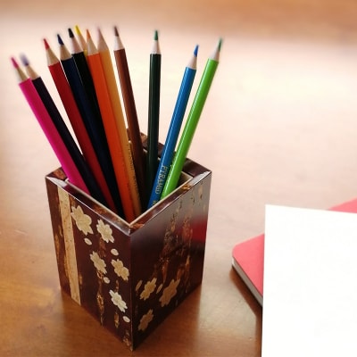 角館樺細工《冨岡商店》ペンスタンド 春秋|02_kdk-766901