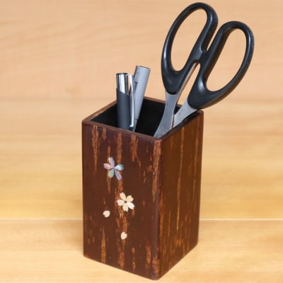 伝統工芸 【八柳】 フリースタンド 大 ラデン|02_kdk-0a2201