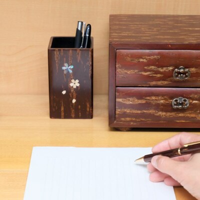 伝統工芸 【八柳】 フリースタンド 大 ラデン|02_kdk-0a2201