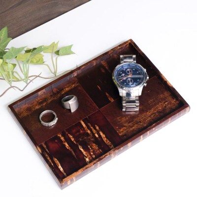 角館樺細工《樺細工 八柳》 マルチトレー 角館工芸協同組合|02_kdk-0e2401