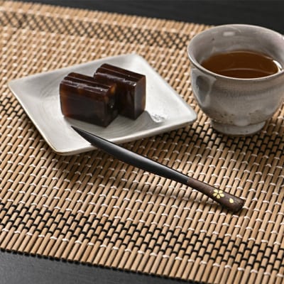 角館樺細工《樺細工 八柳》 漆 ため塗 ナイフ ゆうパケット|02_kdk-0g8001