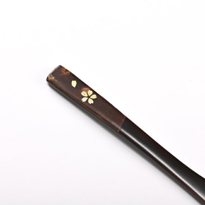 角館樺細工《樺細工 八柳》 漆 ため塗 フォーク ゆうパケット|02_kdk-958001