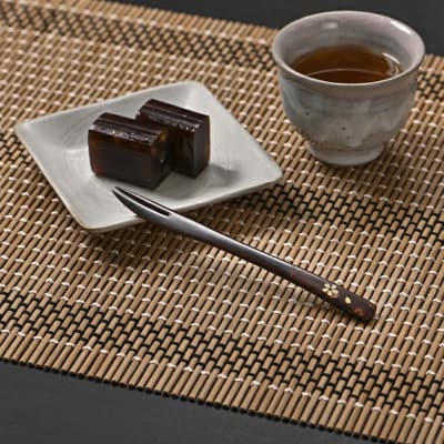 角館樺細工《樺細工 八柳》 漆 ため塗 フォーク ゆうパケット|02_kdk-958001