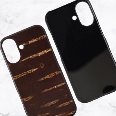 角館樺細工 《樺細工 八柳》 iPhone 16 ケース (無地)|02_kdk-0k1601a