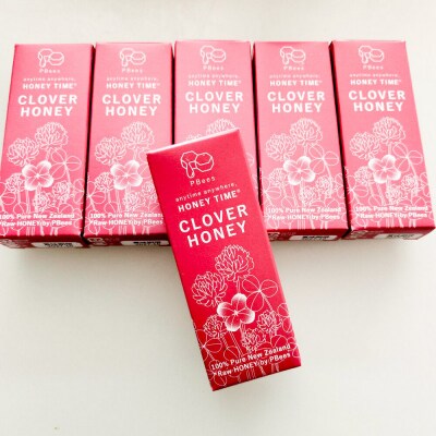 いつでもどこでもハニータイム(クローバーはちみつ) 6個セット|02_pri-230601