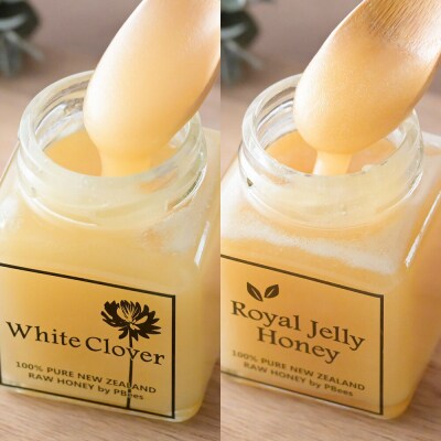 はちみつ 110g×3本セット(マヌカ/クローバー/ローヤルゼリー入り)|02_pri-250301