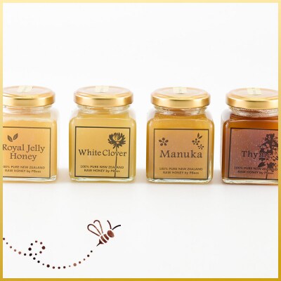 はちみつ 110g×4本セット 詰め合わせ|02_pri-260401