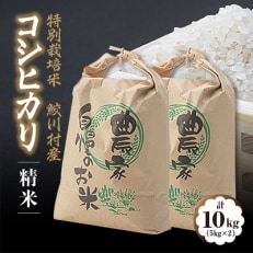 鮫川村産コシヒカリ(精米)10kg