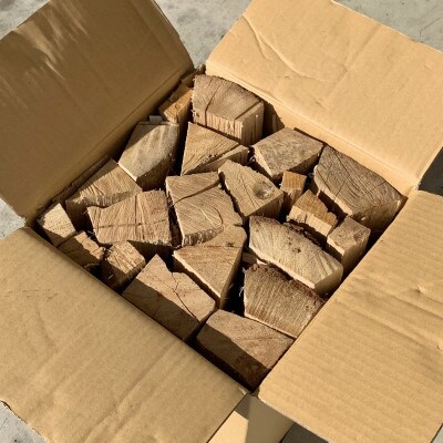 鮫川村産 乾燥薪 約15kgセット(ナラ・クヌギ)