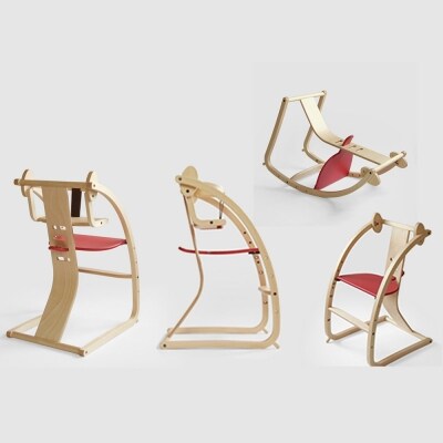 「Bambini～バンビーニ～」ナチュラル×ダークブラウン(ベビーセット無し)  