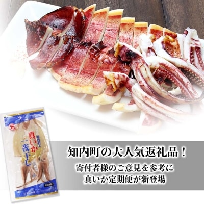☆毎月届く☆真いかの一夜干し定期便 全3回＜秋元水産＞【定期便・頒布会特集】