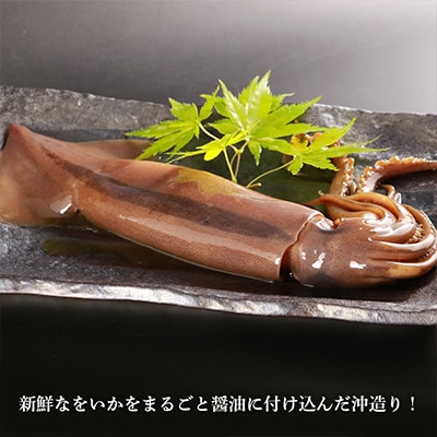 老舗の味 真いか沖造り3尾セット＜秋元水産＞