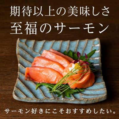 【定期便 3カ月】トラウトサーモン 1kg☆小分け 刺身 サーモン 鮭 海鮮 魚 さけ