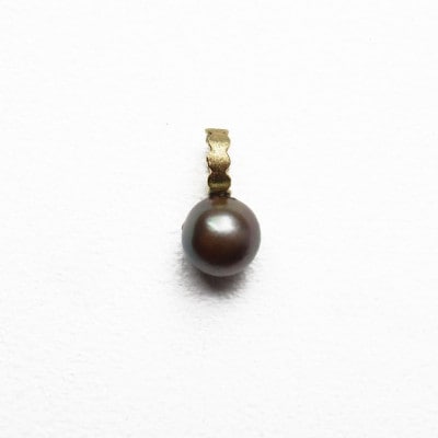 kerama pearl × marumaru charm top / K18 T-22